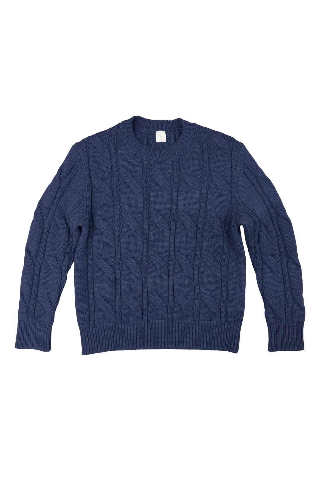 Eleventy Wool Cable-Knit Sweater