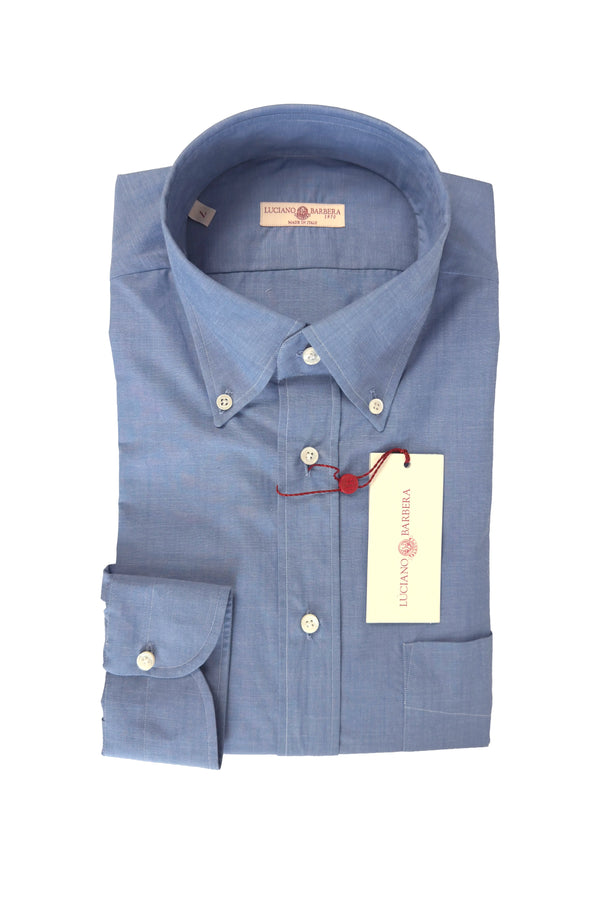 LUCIANO BARBERA BLUE SHIRT