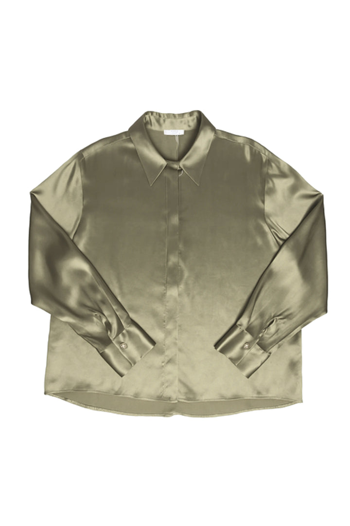 PESERICO SATIN BLOUSE