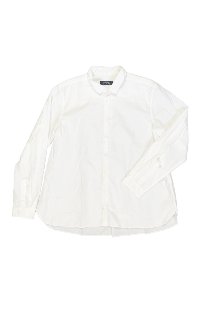 White blouse on a white background