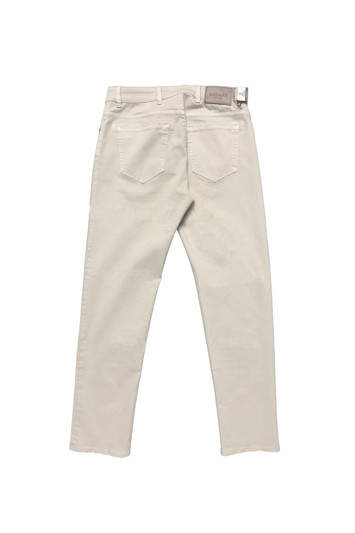 Beige pants on a white background