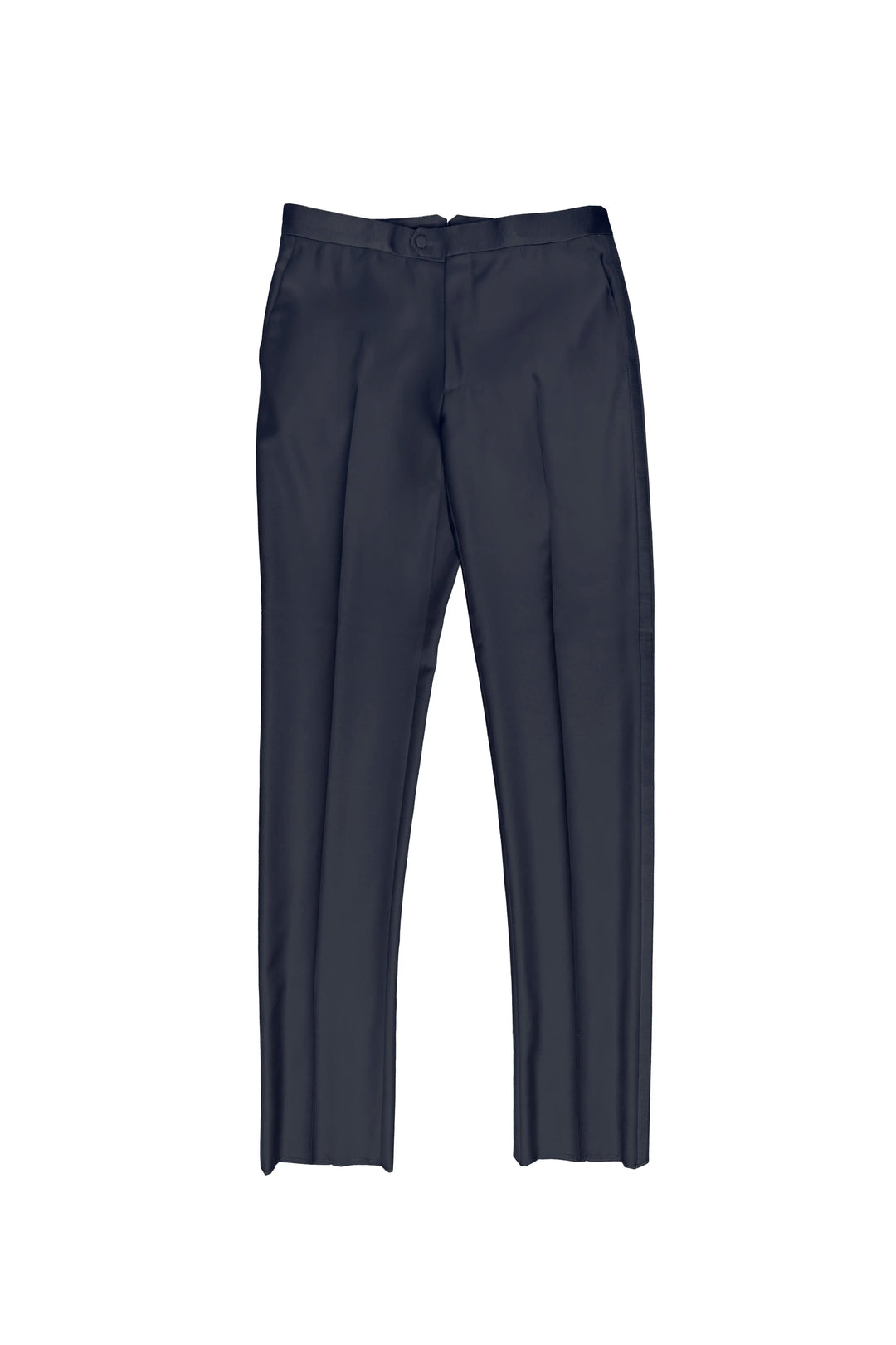 Dark gray pants on a white background