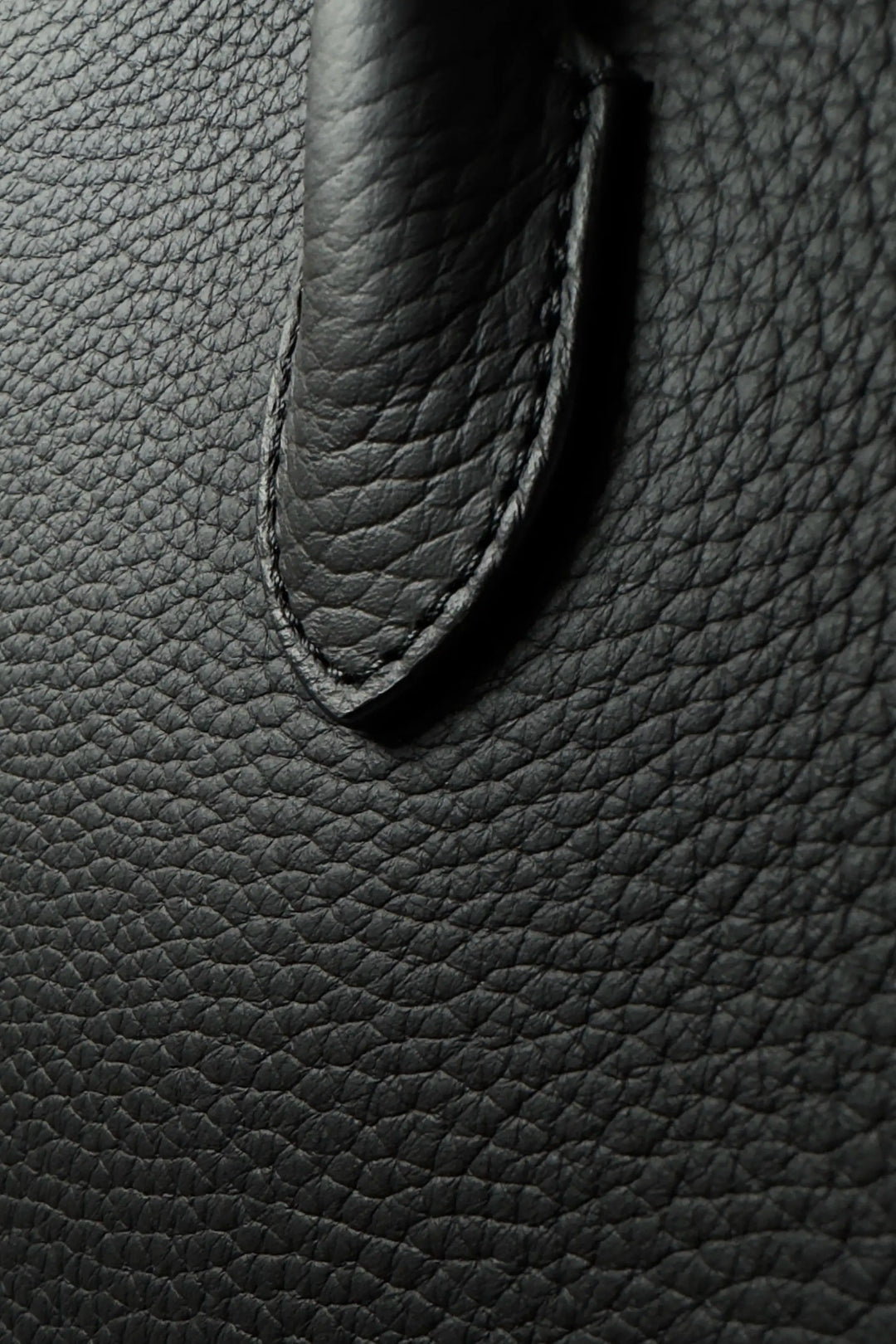 THE ROW MARLO 14 BAG IN BLACK LEATHER