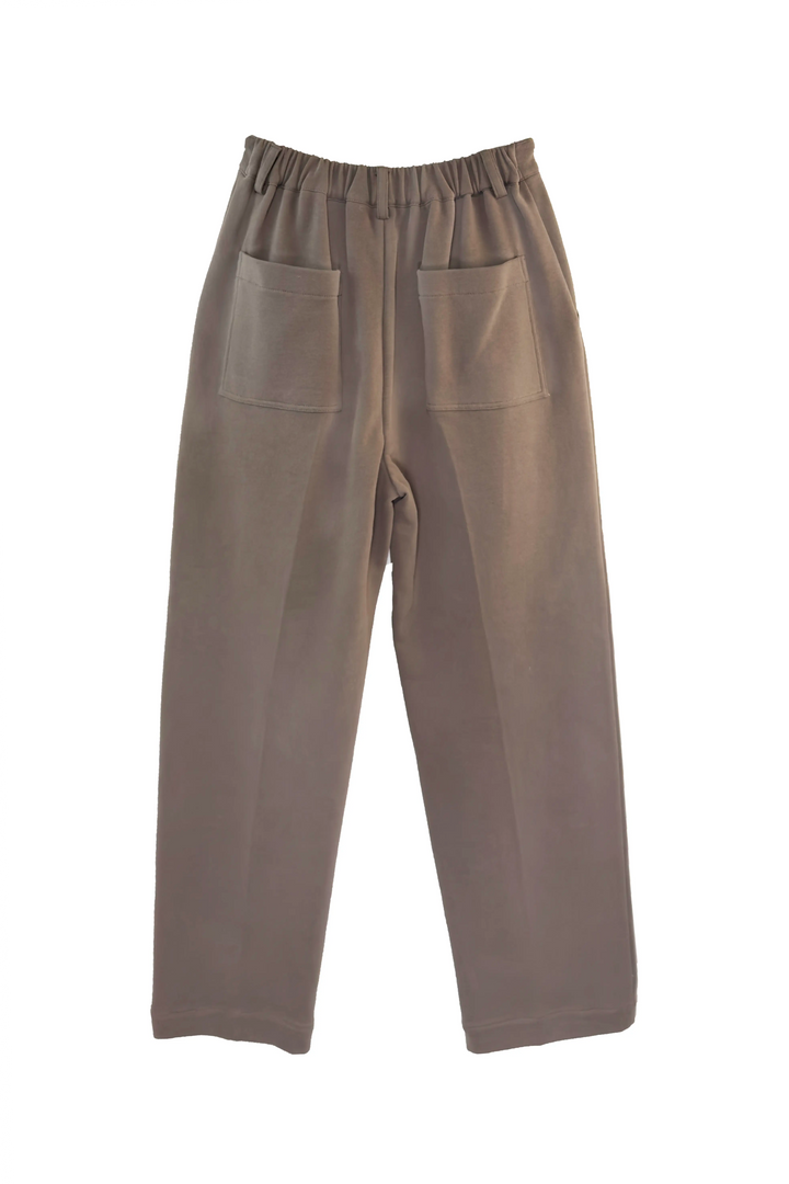 BRUNELLO CUCINELLI COTTON FLEECE TRAVEL PANTS