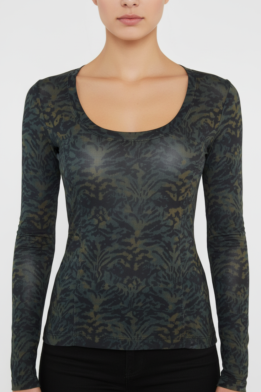 ULLA JOHNSON ARIS JERSEY TOP