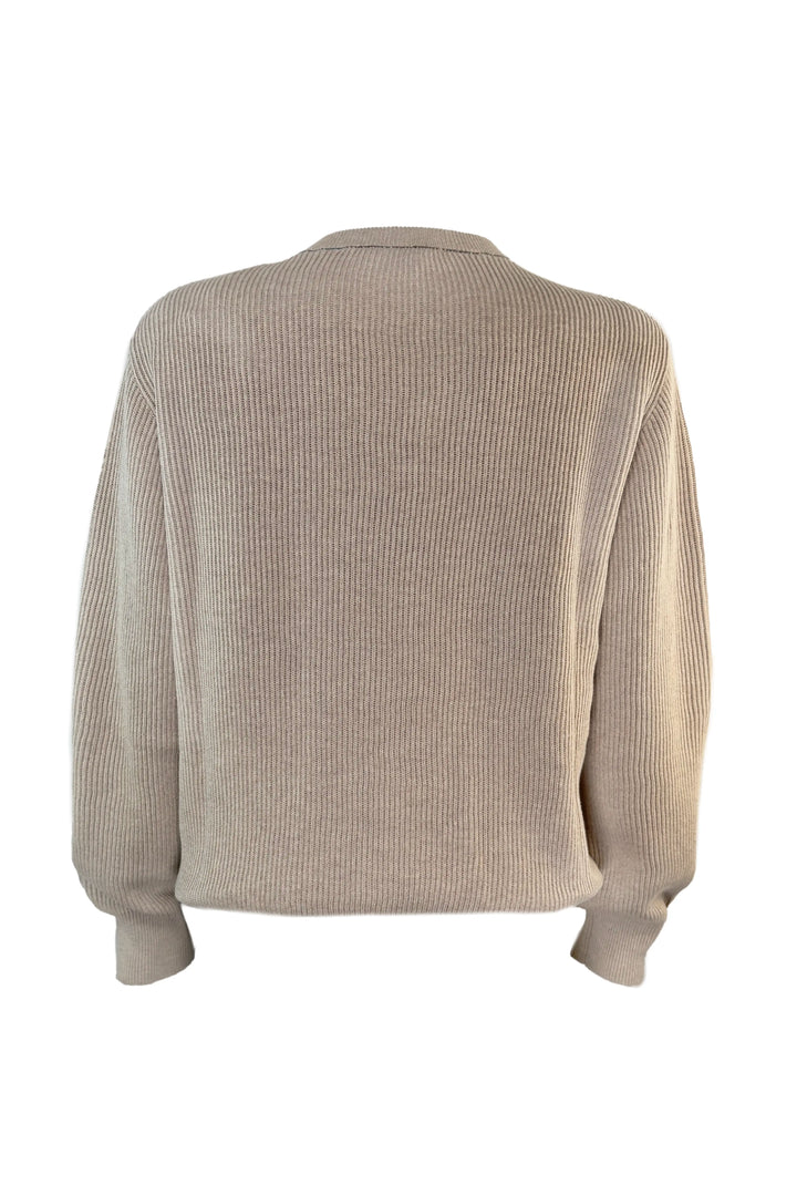 BRUNELLO CUCINELLI COTTON RIB CREWNECK