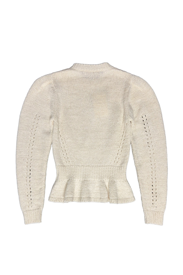 ULLA JOHNSON AURELIE LONG SLEEVE TOP