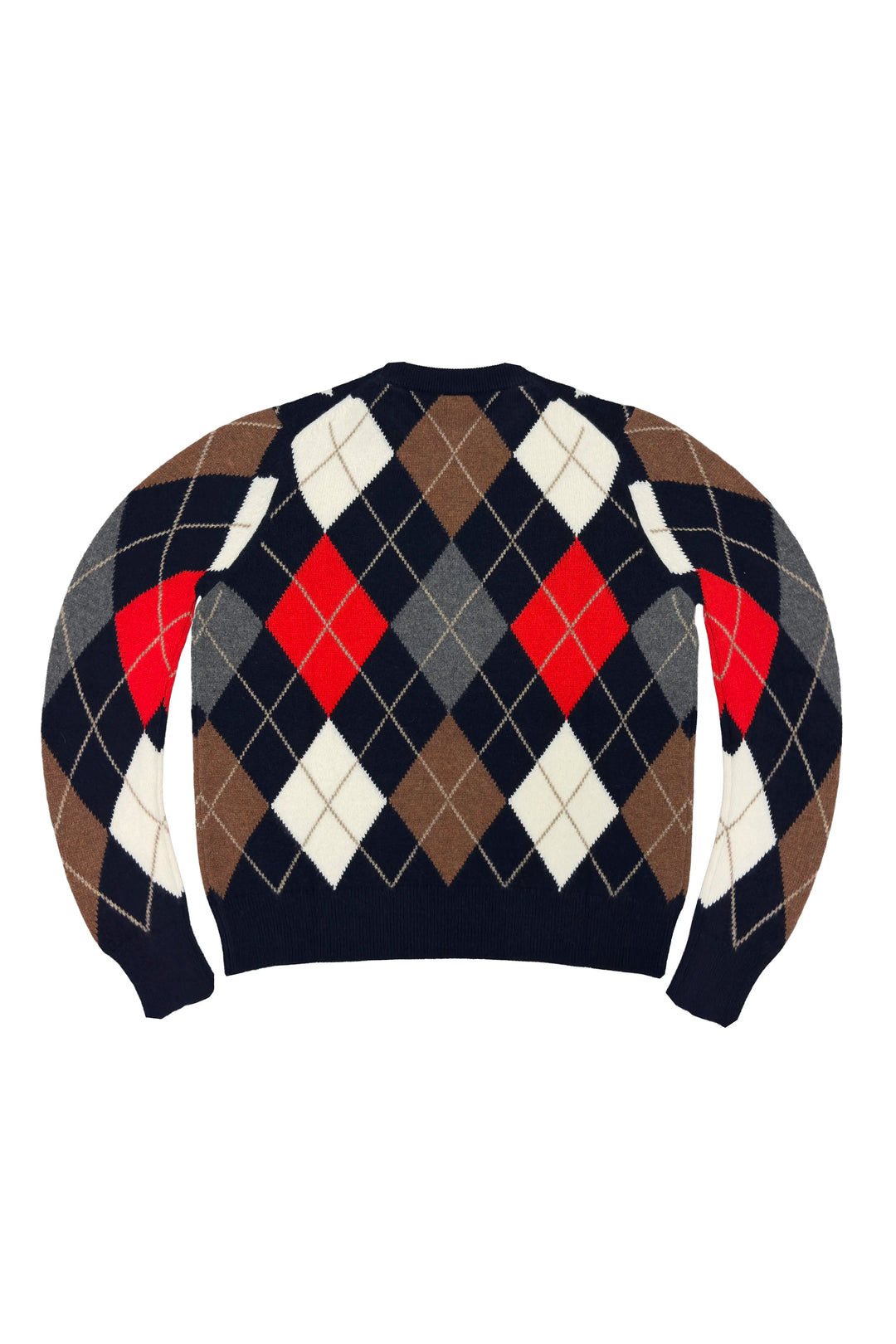 & Daughter Ava Argyle Crewneck