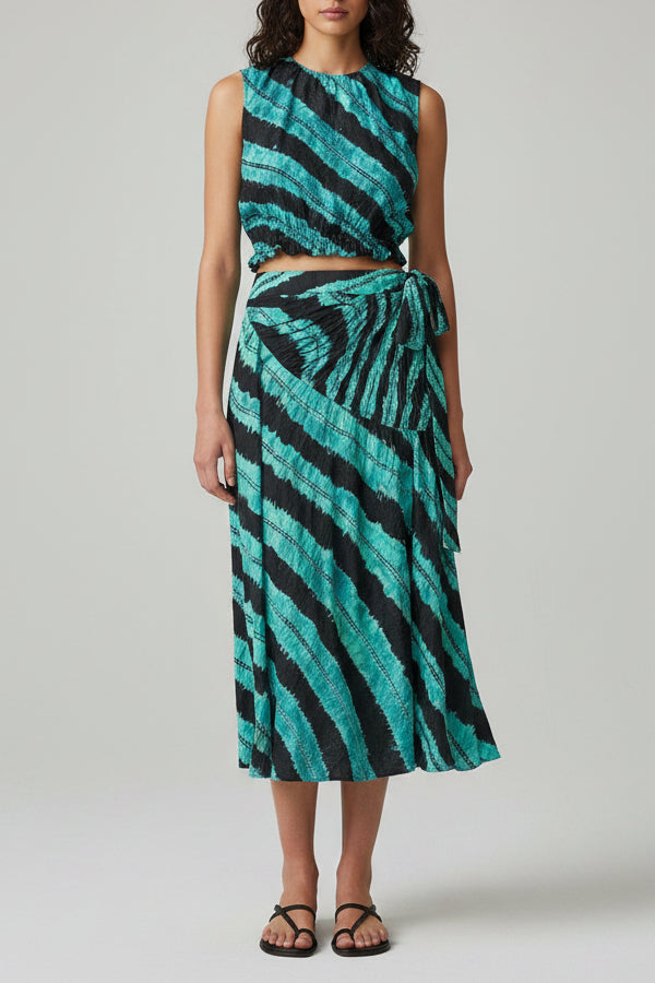 ULLA JOHNSON KAIA SHIBORI TOP