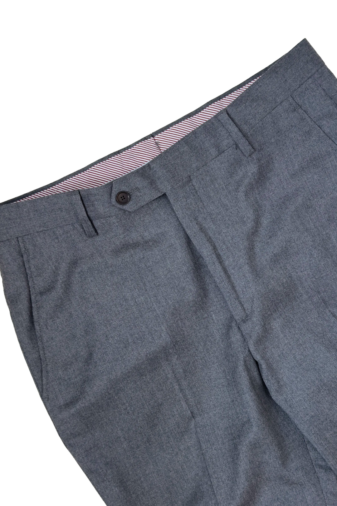 LUCIANO BARBERA GREY WOOL PANT
