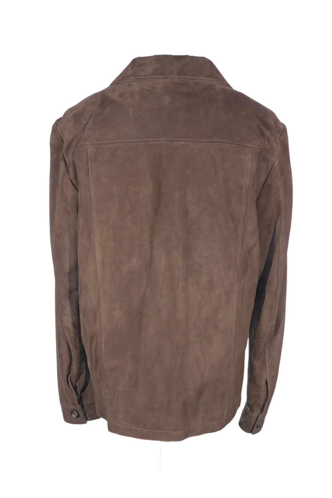 ELEVENTY SUEDE SHIRT JACKET