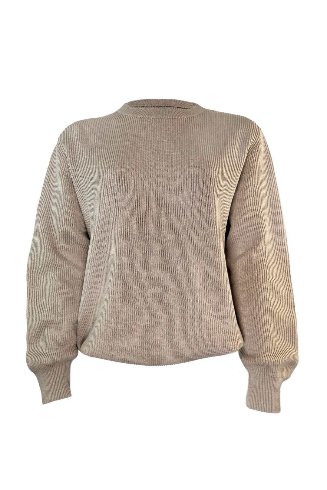 BRUNELLO CUCINELLI COTTON RIB CREWNECK