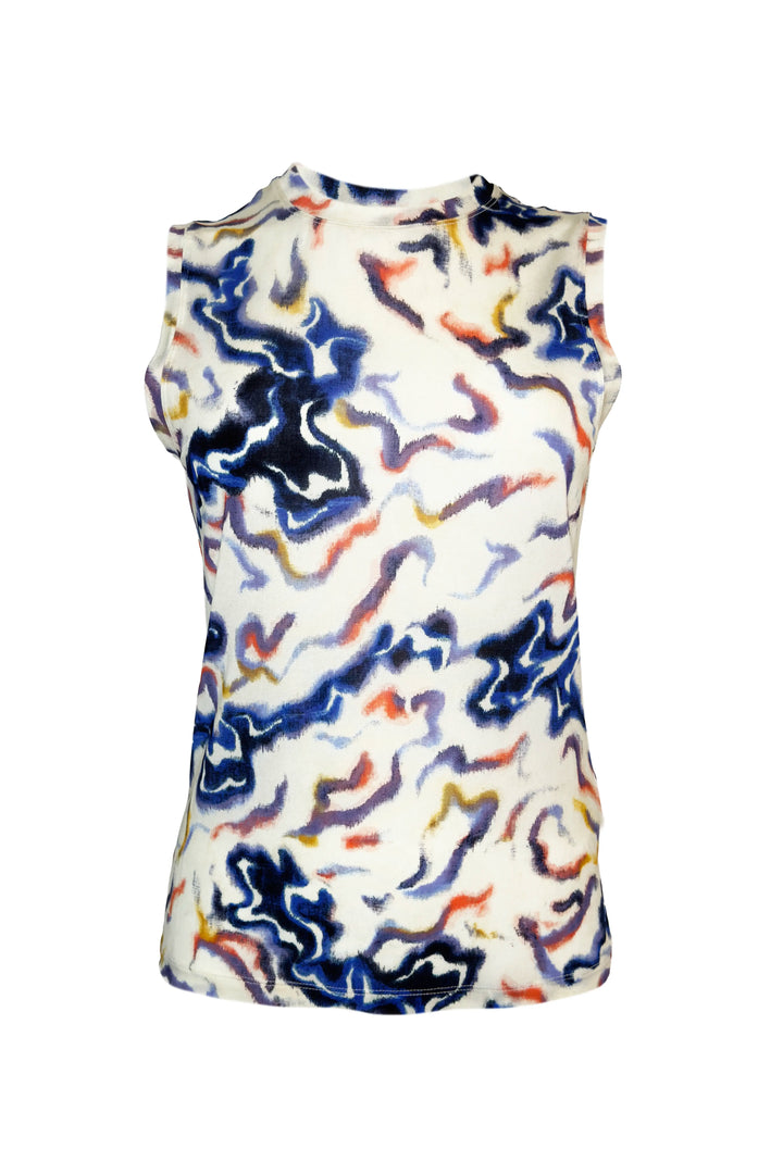 ULLA JOHNSON SLEEVELESS JERSEY TOP