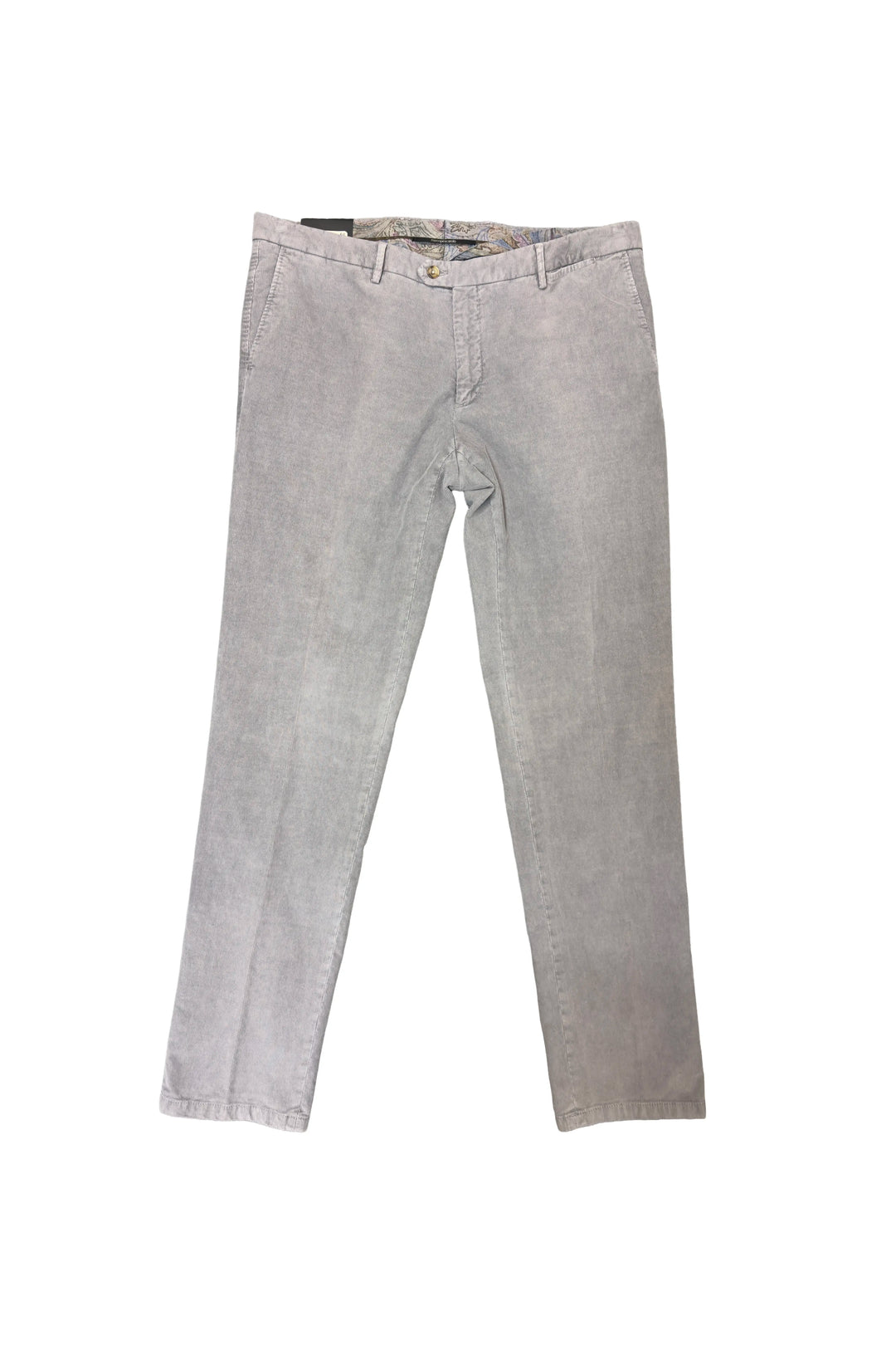Gray pants on a white background
