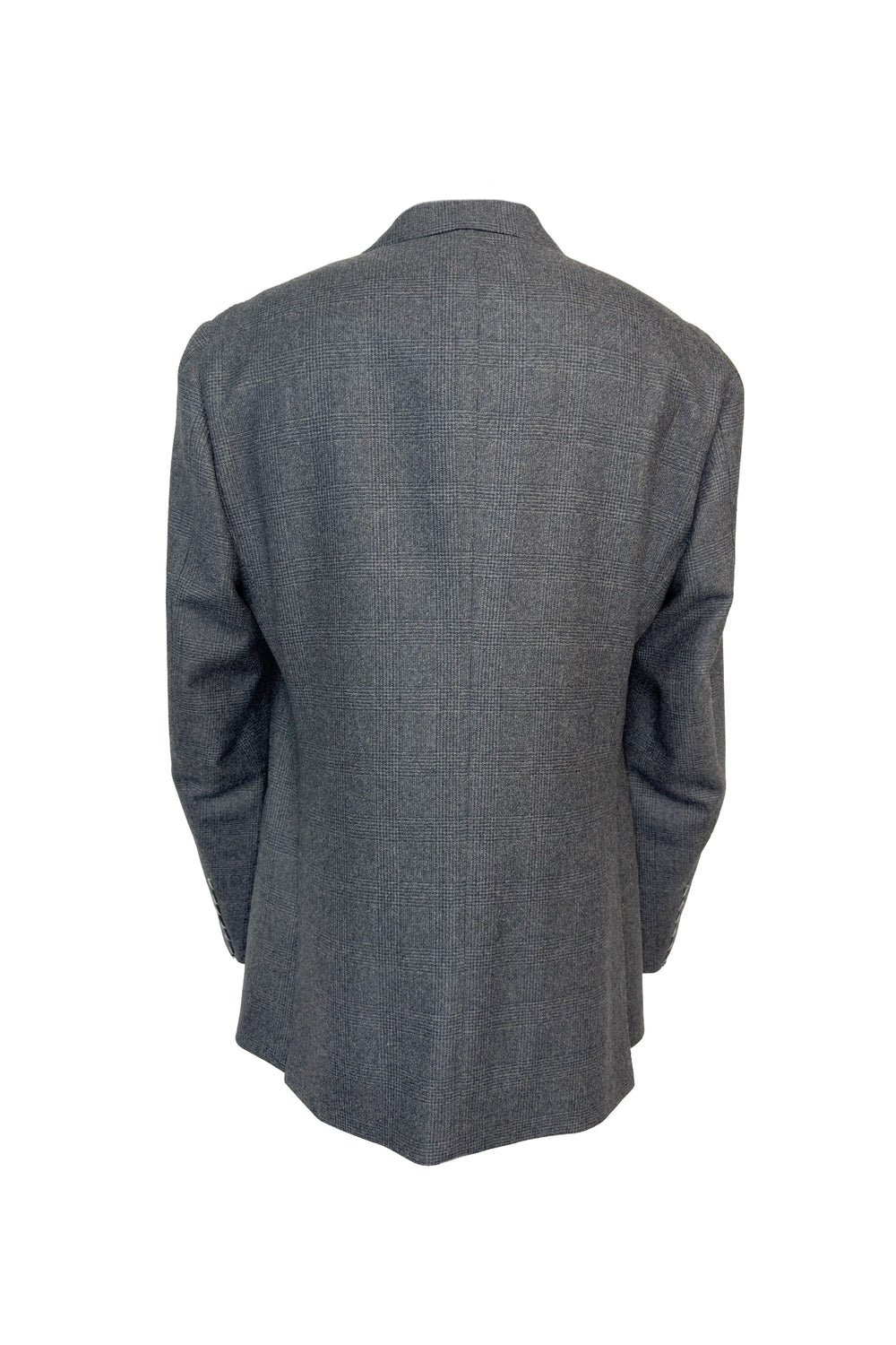 Gray blazer on a white background