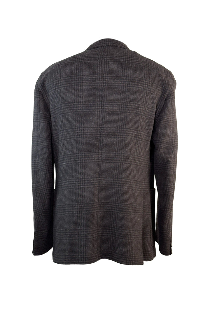 BOGLIOLI BROWN PLAID JACKET