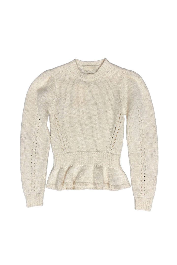 ULLA JOHNSON AURELIE LONG SLEEVE TOP