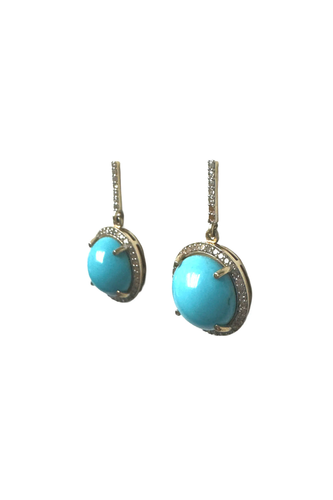THE WOODS FINE JEWELRY TURQUOISE EARRINGS