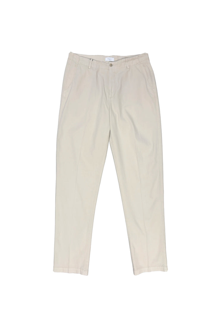 Beige pants on a white background