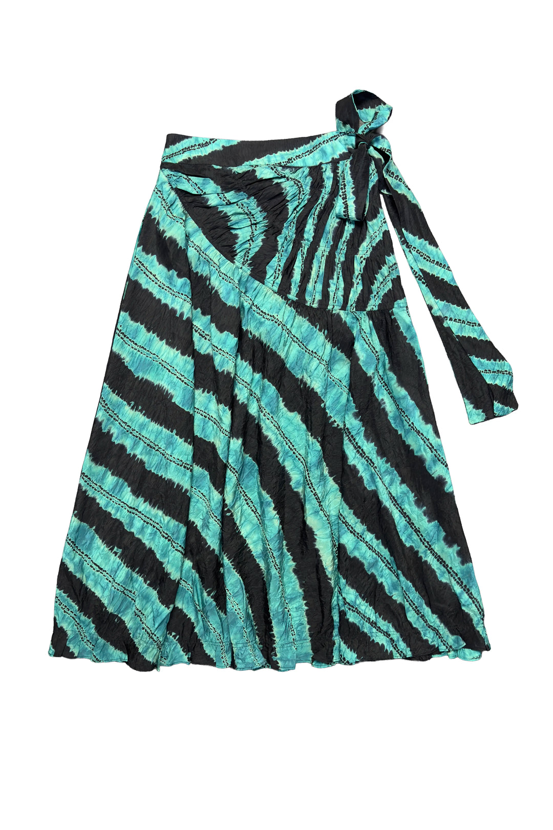 ULLA JOHNSON FREYA SHIBORI SKIRT
