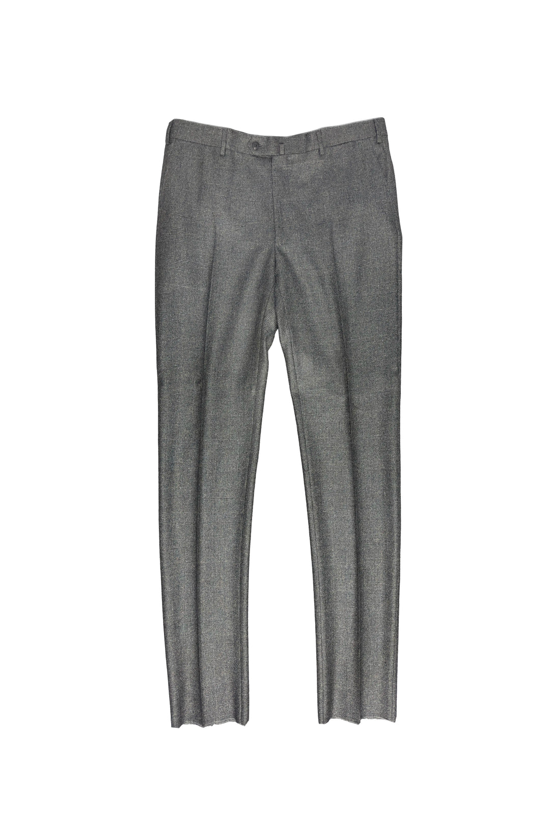 Gray pants on a white background