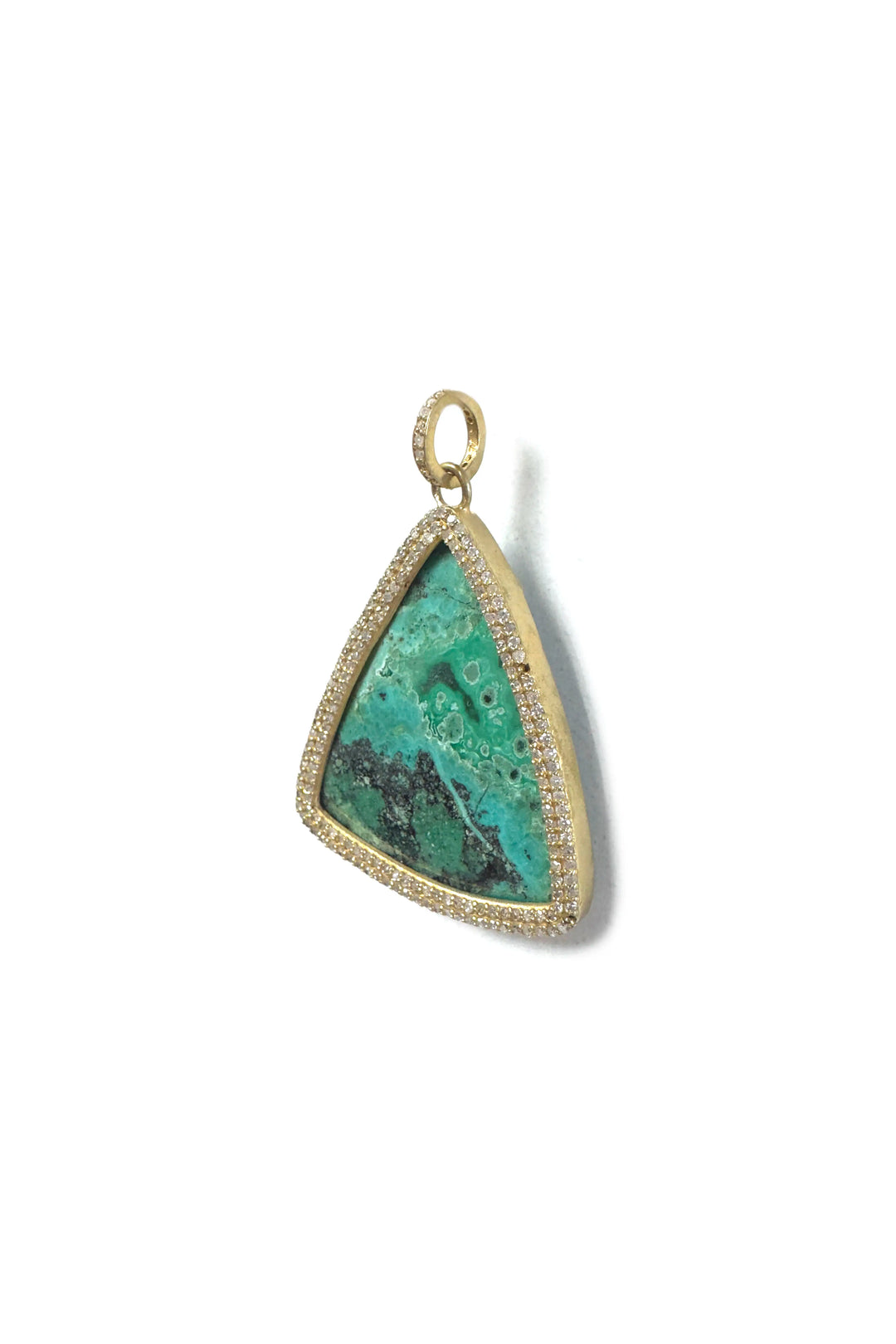 THE WOODS FINE JEWELRY MALACHITE AZURITE PENDANT