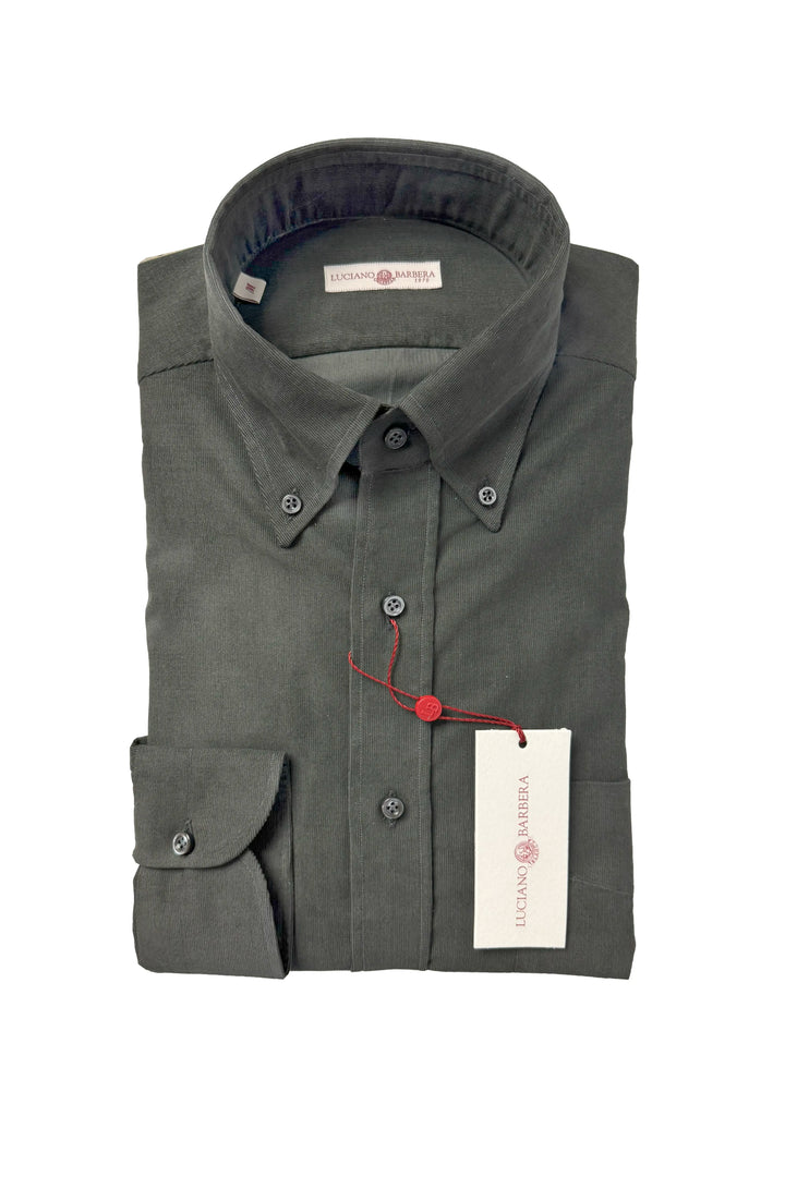 LUCIANO BARBERA CORD SHIRT