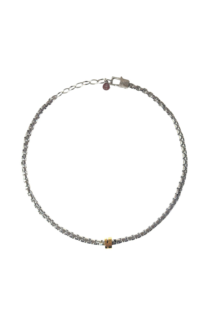 IVI SLOT CHARM NECKLACE
