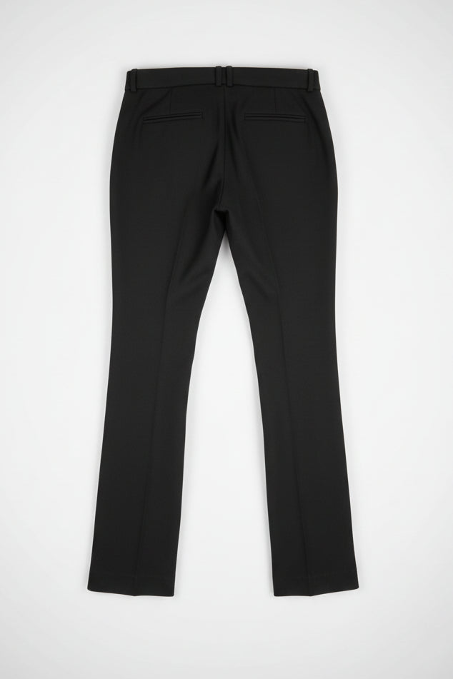 Black pants on a white background