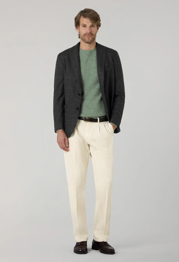 BOGLIOLI CHARCOAL PLAID JACKET