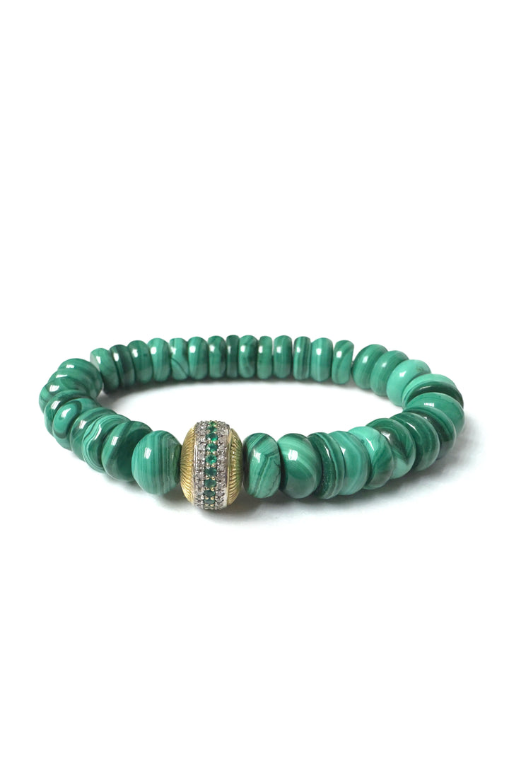 THE WOODS FINE JEWELRY MALACHITE BRACELET