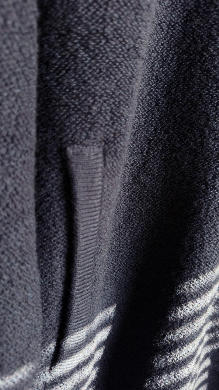 PIACENZA SPONGY FULL ZIP CARDIGAN