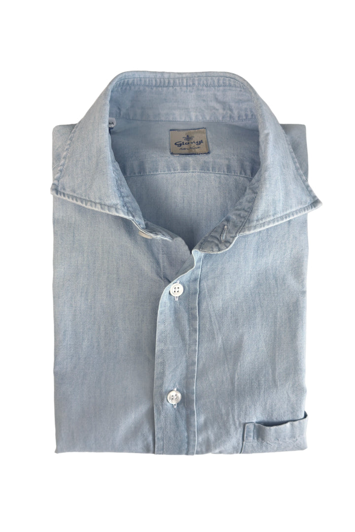 GIANGI LIGHT CHAMBRAY SHIRT