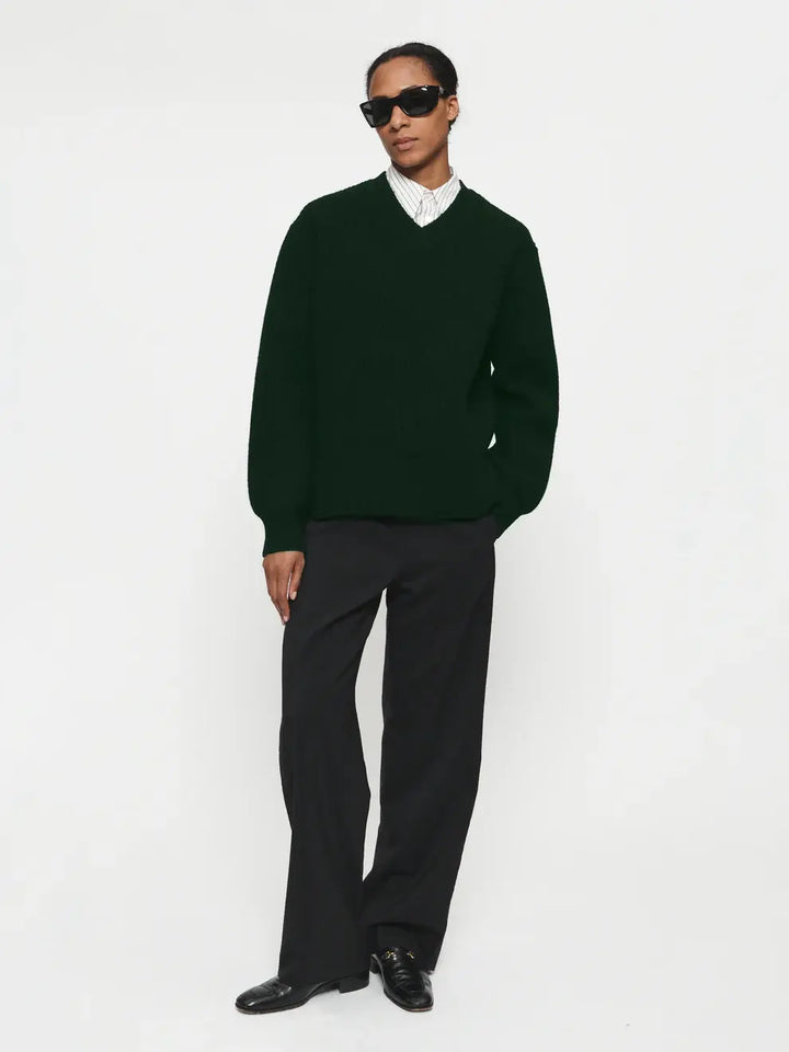 6397 ANGLED RIN V-NECK