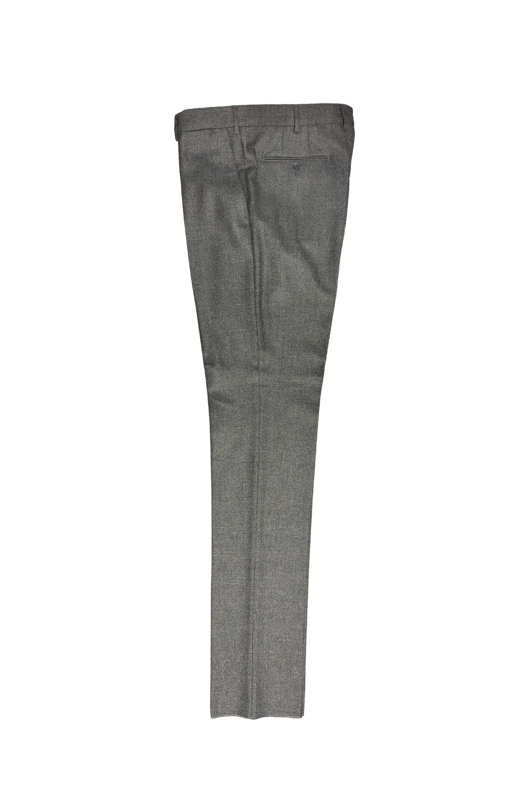 Gray pants on a white background