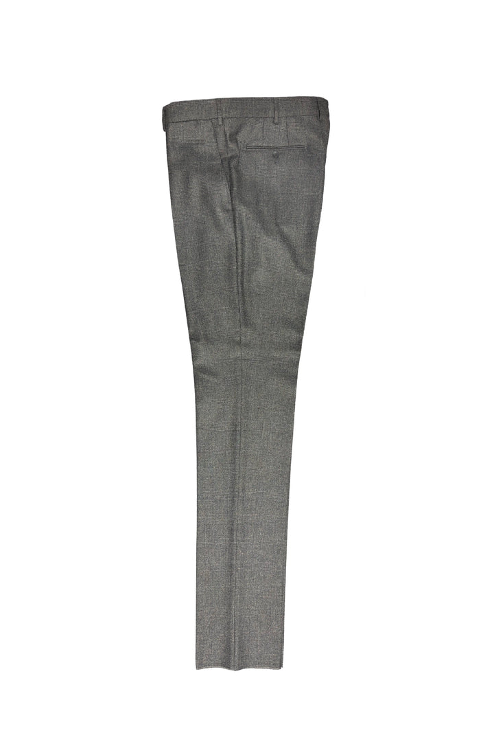 Gray pants on a white background