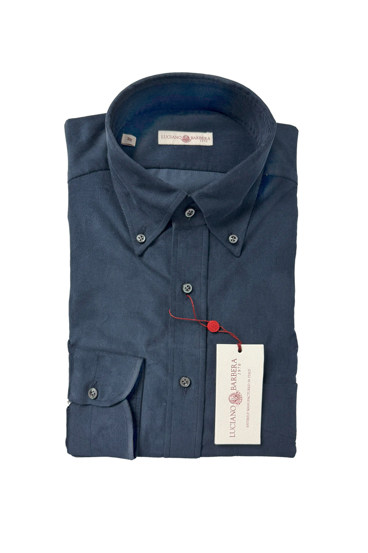 LUCIANO BARBERA CORD SHIRT