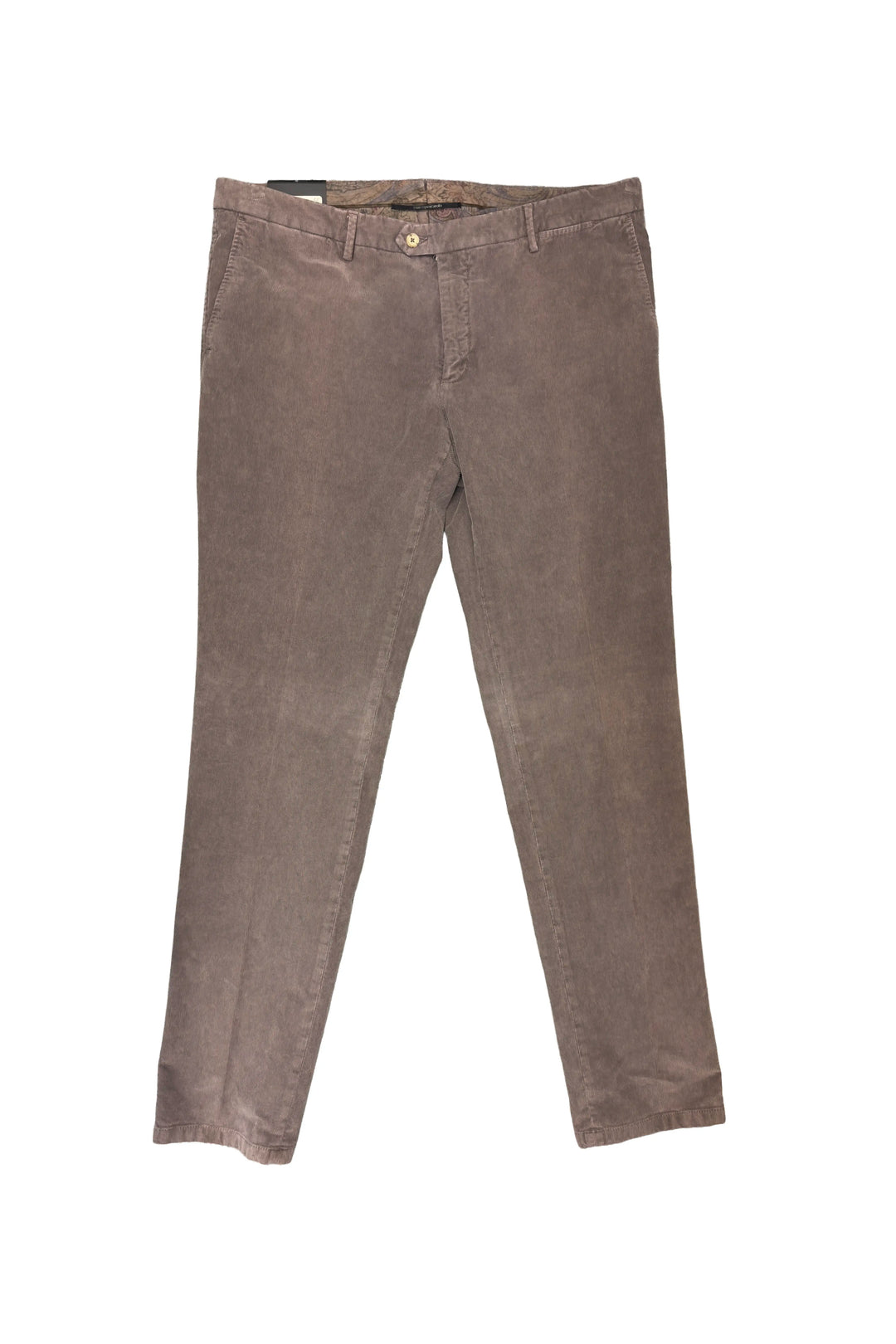 Brown pants on a white background