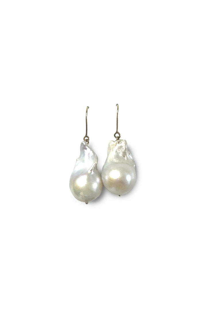 THE WOODS FINE JEWELRY BAROQUE PEARL EARRINGS