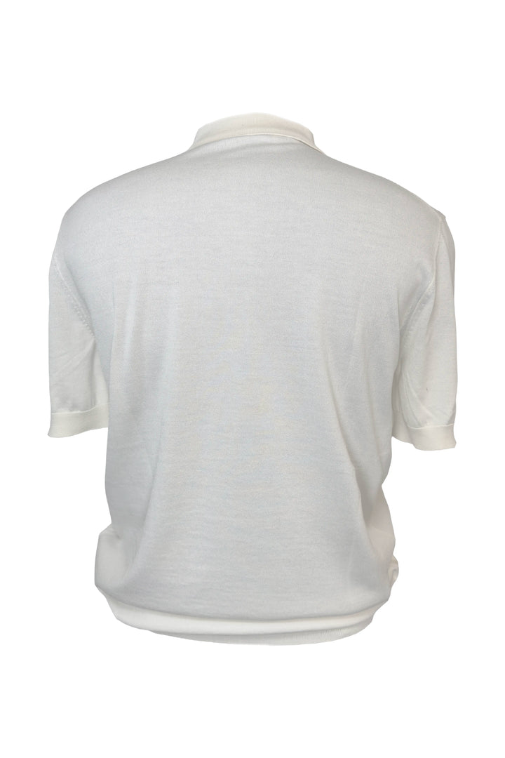 LUCIANO BARBERA COTTON SILK POLO