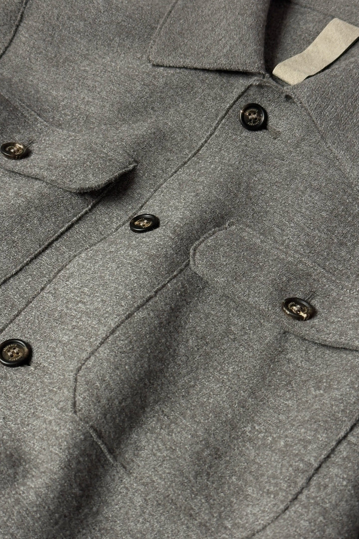 ELEVENTY WOOL OVERSHIRT