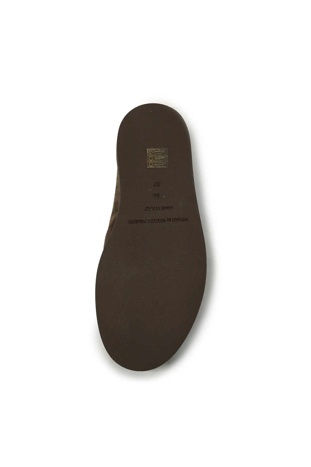 COMMON PROJECTS SUEDE SLIP-ON SHOE