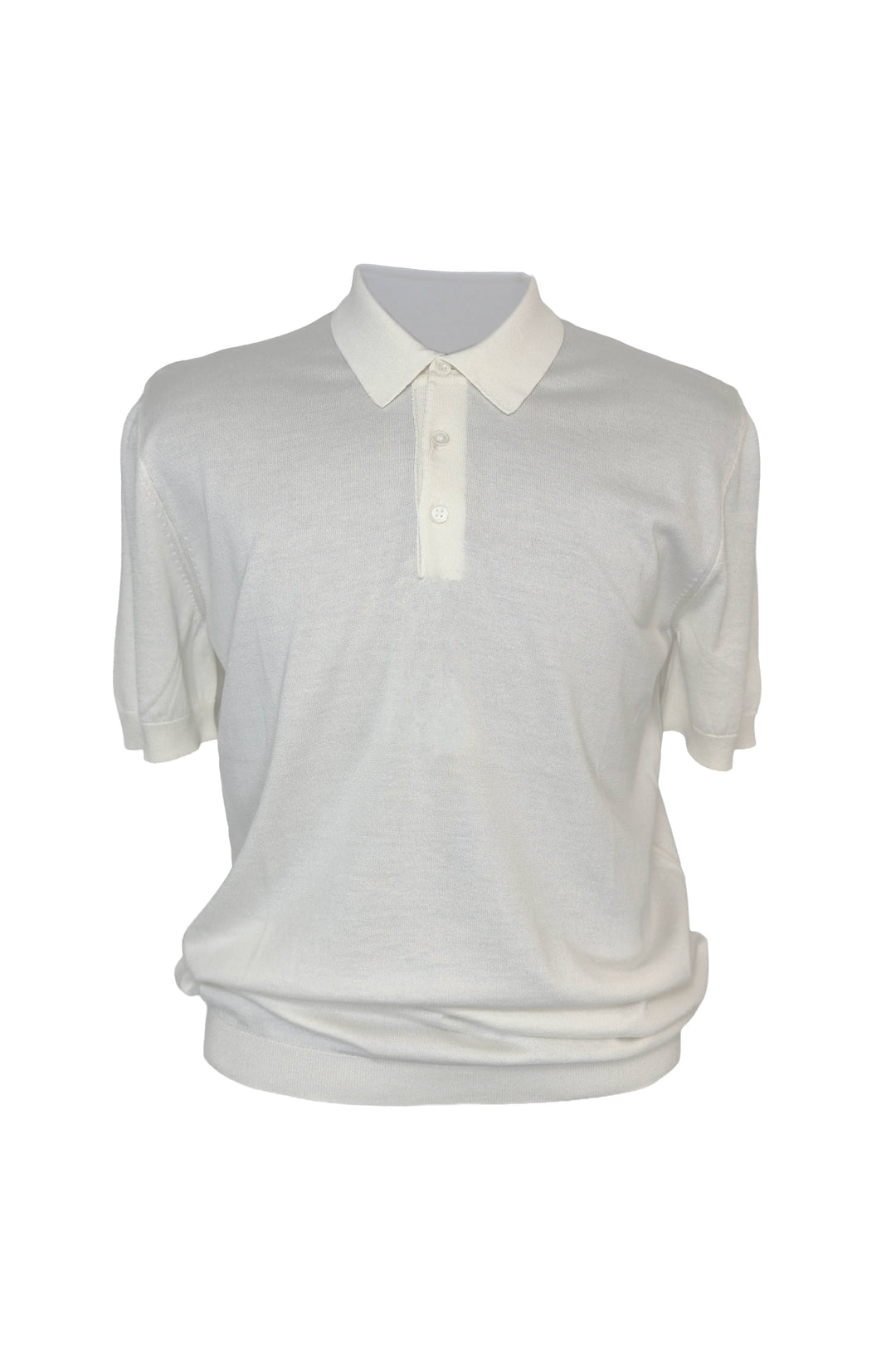 LUCIANO BARBERA COTTON SILK POLO