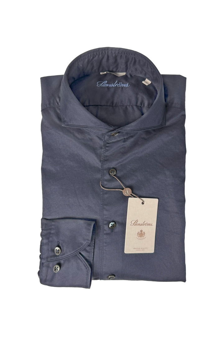 STENSTROM'S MIDNIGHT NAVY TWILL SHIRT