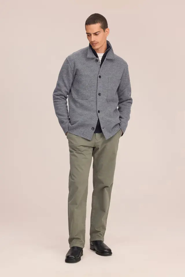 NN07 Jonas 6398 Boiled Wool Overshirt, product image