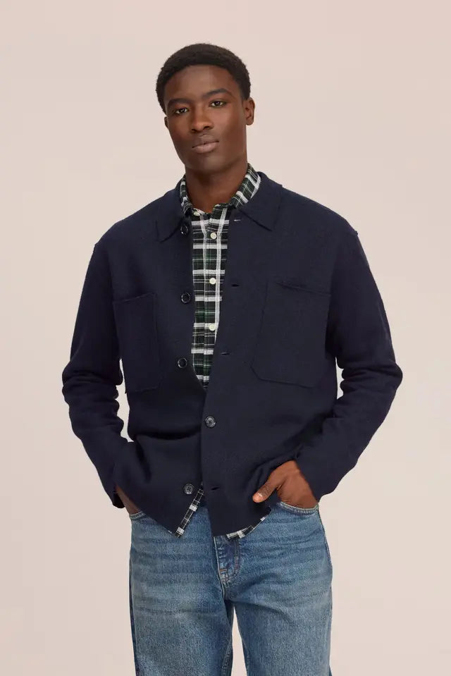 NN07 Jonas 6398 Boiled Wool Overshirt, product image