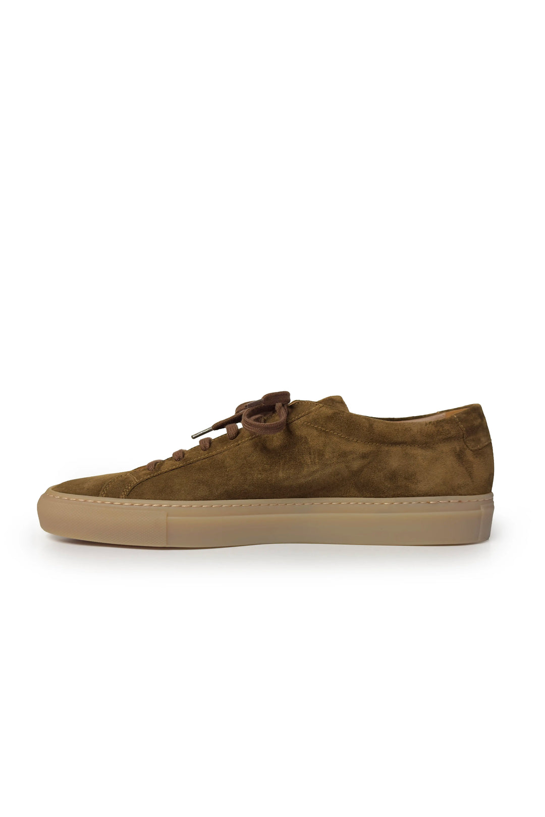 COMMON PROJECTS SUEDE ACHILLES IN TOBACCO