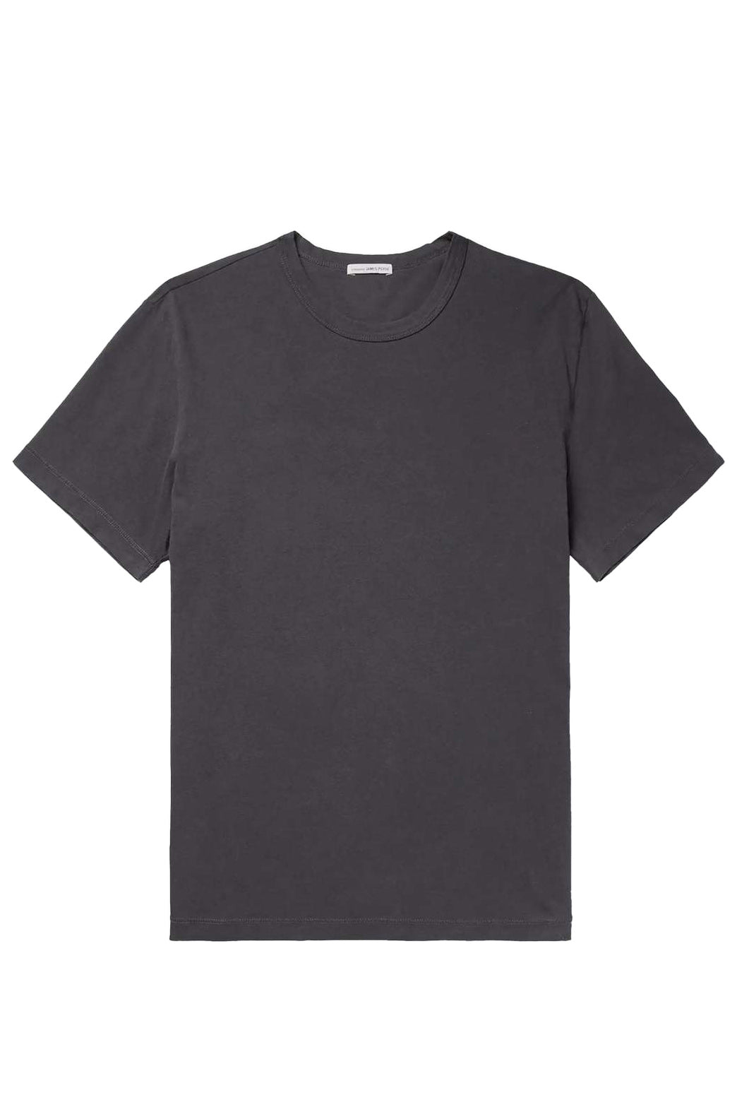 James Perse Jersey Crew Tee in Carbon