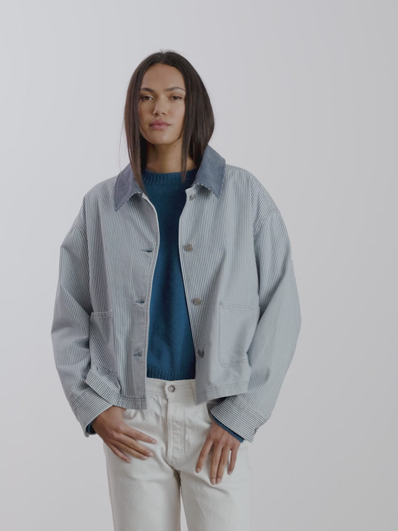 XIRENA RAILROAN BALDWIN DENIM JACKET