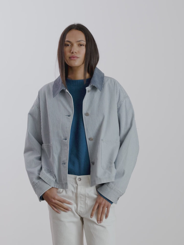 XIRENA RAILROAN BALDWIN DENIM JACKET